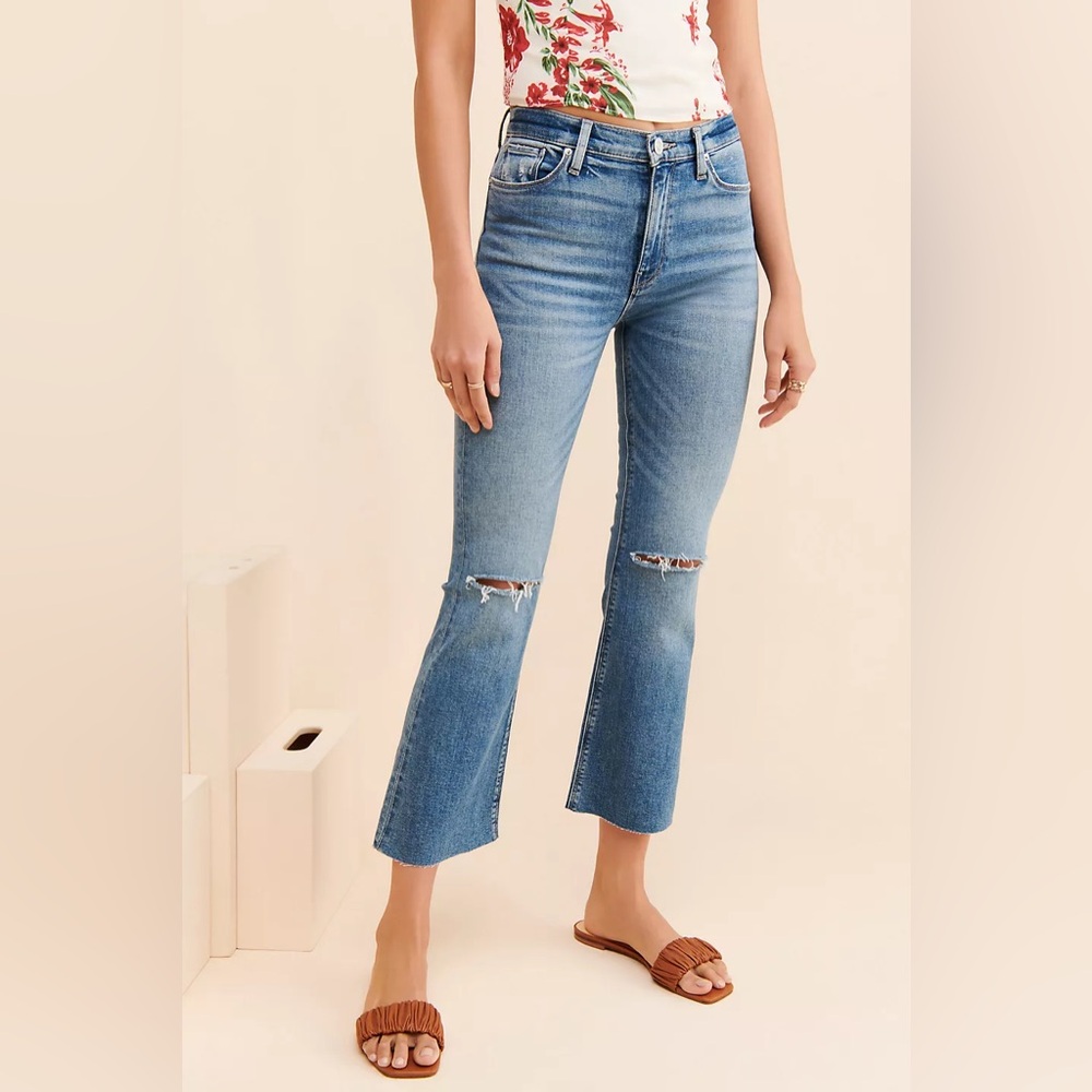 Hudson Barbara
High Rise Cropped Jeans